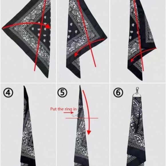 Punk Hip Hop Waist Chain Metal Acrylic Layered Unisex Accessories for Men - Picture 4 of 5